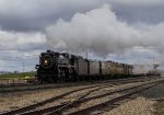 CPKC  2816 - The Empress; Southbound chase out of Minot, ND